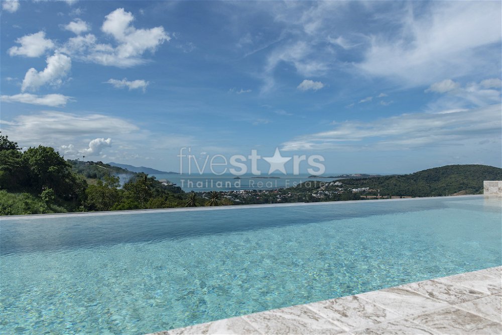 4 bedrooms sea-view villa for sale in Bophut hill 3954676973