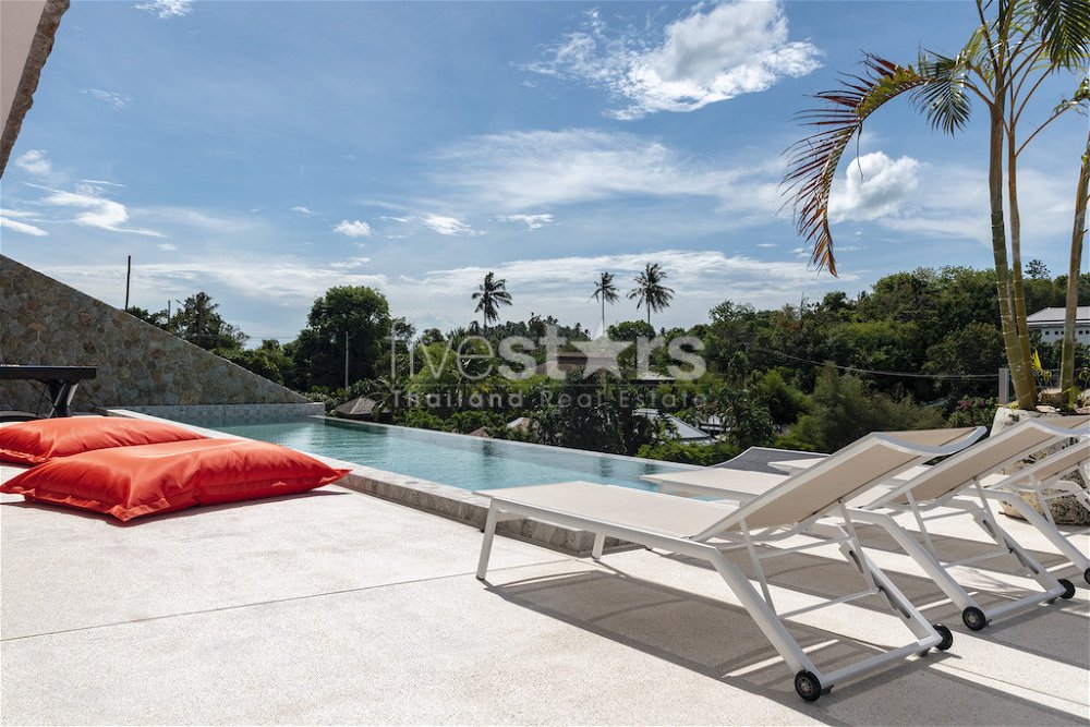 4 bedrooms sea-view villa for sale in Bophut hill 3954676973