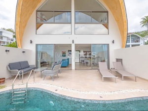 2 bedrooms sea view villa for sale Chaweng Noi 1801701351