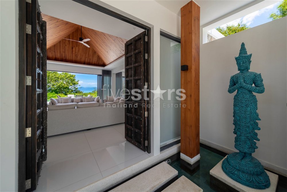 4 bedroom sea-view villa for sale in Koh Samui 741711990