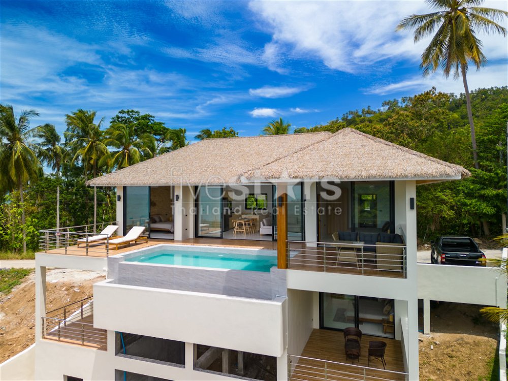 New sea-view villas for sale in Lamai hills 726742427