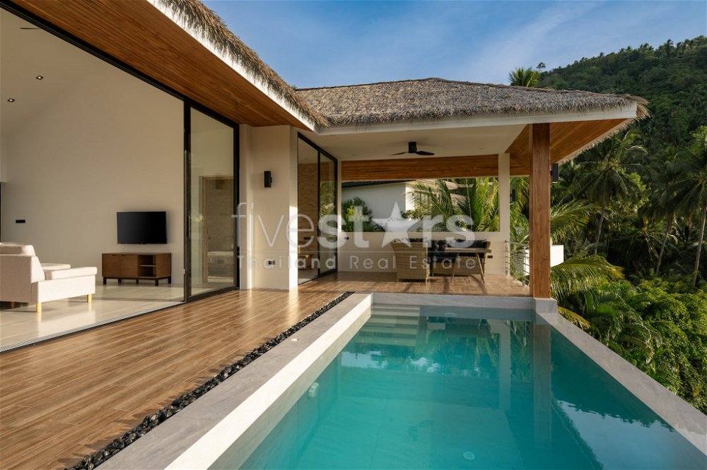 New sea-view villas for sale in Lamai hills 726742427