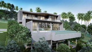 4 bedrooms sea-view villa for sale in Maenam area 3568577677