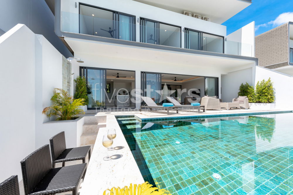 Sea-view pool villa for sale Bophut 2681903564