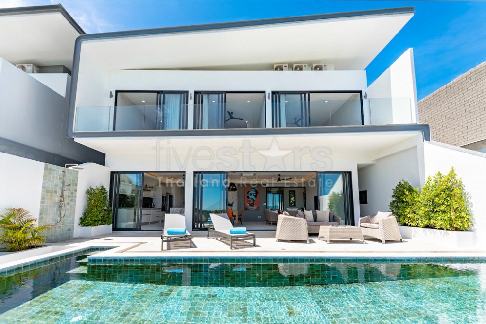 Sea-view pool villa for sale Bophut 2681903564