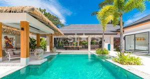 3 bedrooms Balinese style villa for sale in Maenam area 3727444369