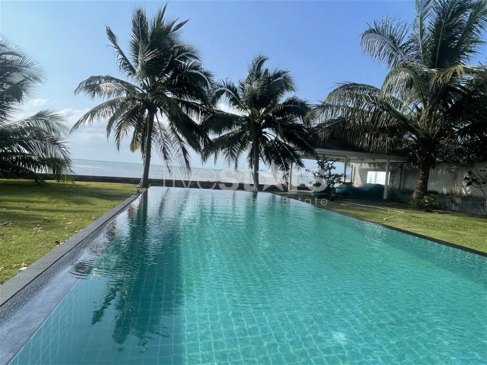 Balinese style beach front villa for sale in Bang Kao 725704486