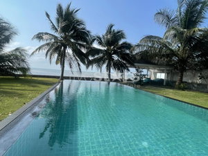 Balinese style beach front villa for sale in Bang Kao 2745398950