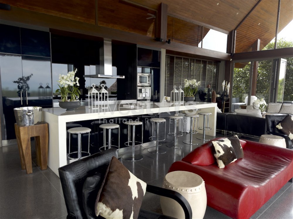 Amazing 6 bedrooms sea-view villa for sale Bophut Hill 3816779011