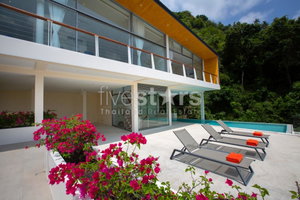 4 bedrooms sea-view villa for sale in Lamai area 2849223285