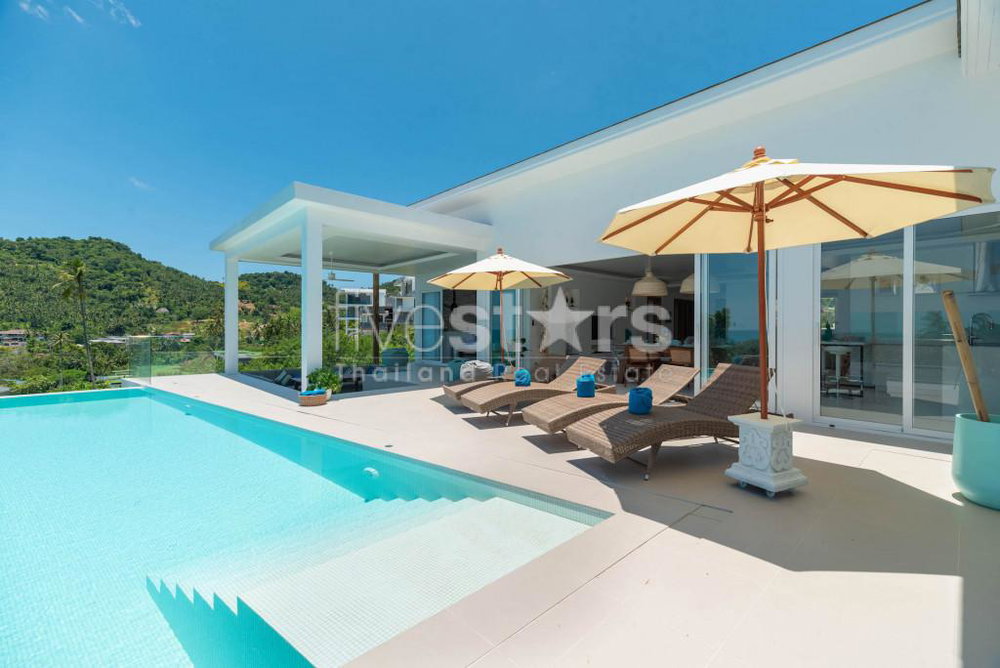 Modern 4 bedrooms villa for sale in Chaweng noi 4040338272