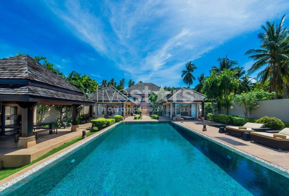 AMAZING SUNSET BEACHFRONT VILLA IN TALING NGAM 2071094655