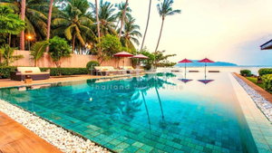 AMAZING SUNSET BEACHFRONT VILLA IN TALING NGAM 2071094655