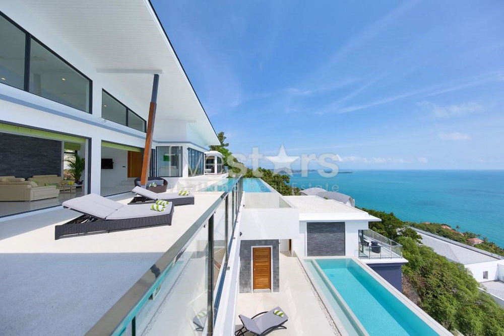 Stunning 180° sea-view villa for sale in Chaweng Noi 1462956709