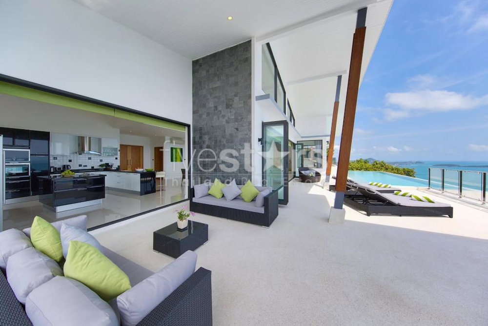 Stunning 180° sea-view villa for sale in Chaweng Noi 1462956709