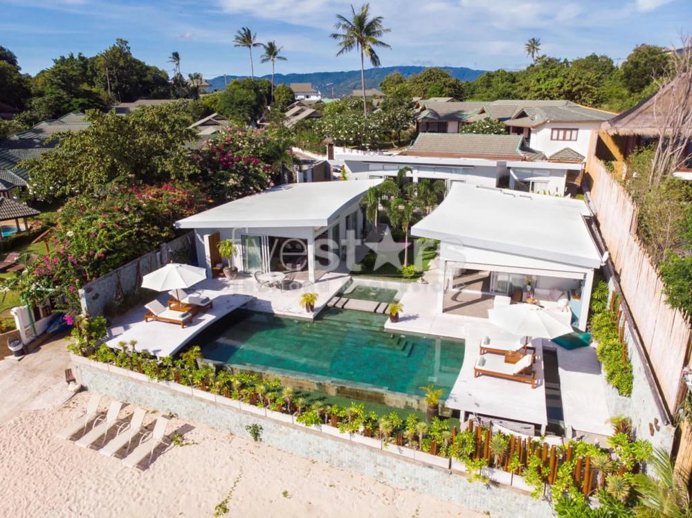 BALINESE BEACHFRONT VILLA, PLAI LAEM, KOH SAMUI 787368449
