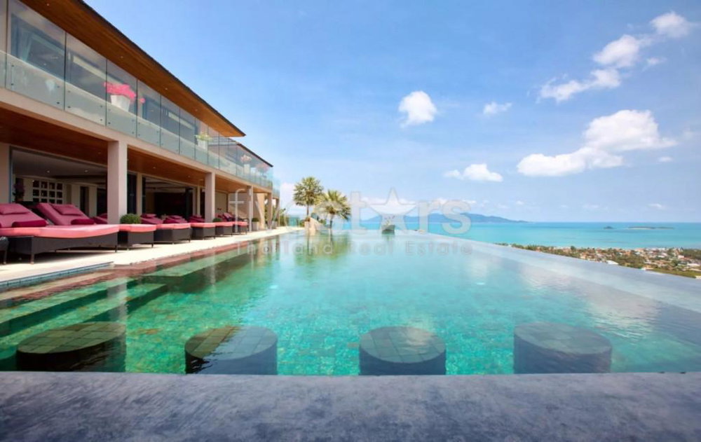 STUNNING UNINTERRUPTED PANORAMIC OCEAN-VIEWS VILLA 3494729287
