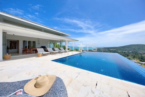 Sea and mountain view villa for sale Koh Samui 938834752