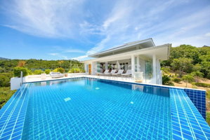 Sea and mountain view villa for sale Koh Samui 938834752