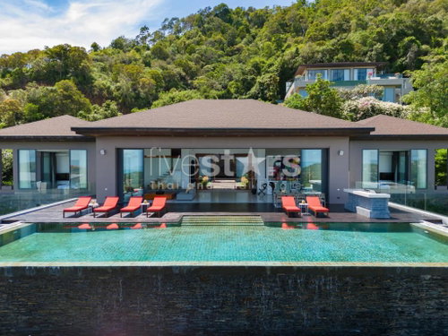 SEA-VIEW VILLA IN UPSCALE NEIGHBORHOOD 2419266262
