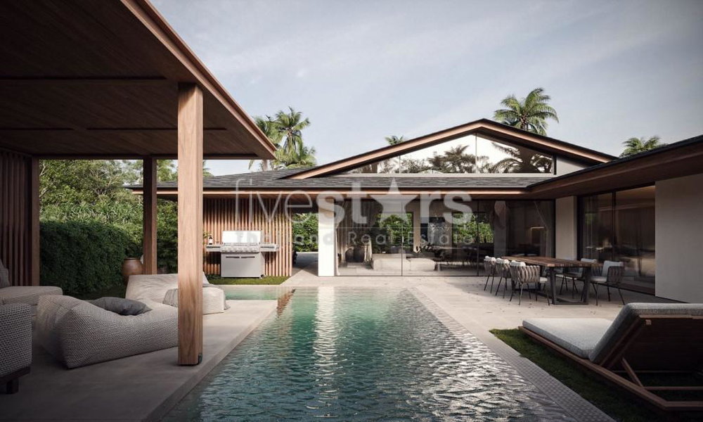 New 3-bedrooms villas for Sale in Koh Samui, Bangpor area 3424219523