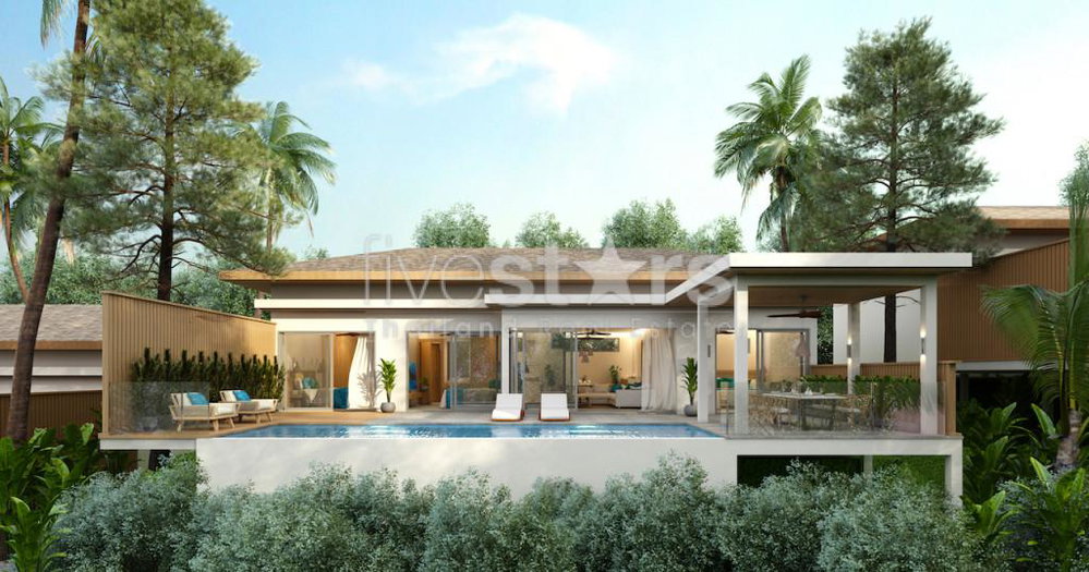 New villa for sale in Koh Samui chaweng Noi area 1013048823
