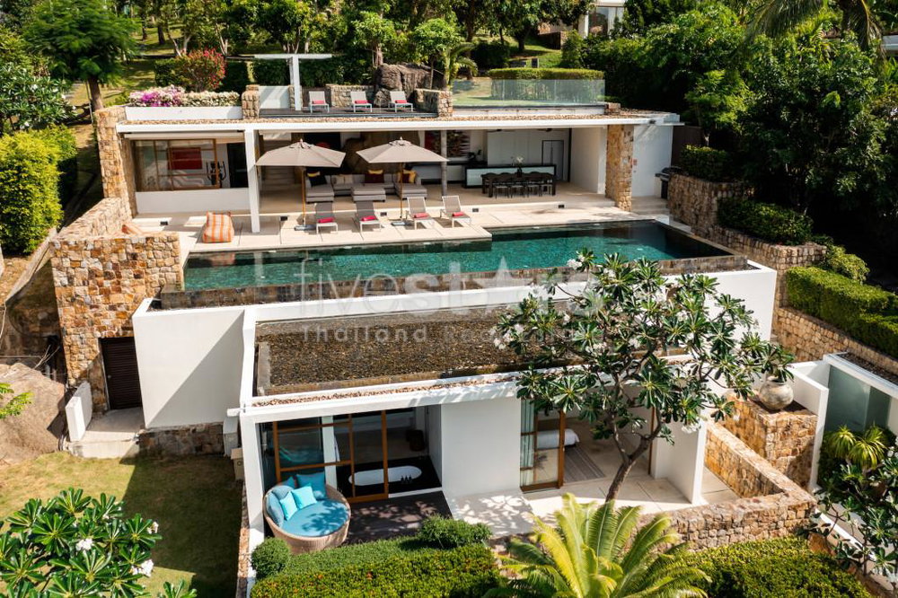 Amazing sea-view villa for sale in Koh Samui, Choengmon area. 1782268529