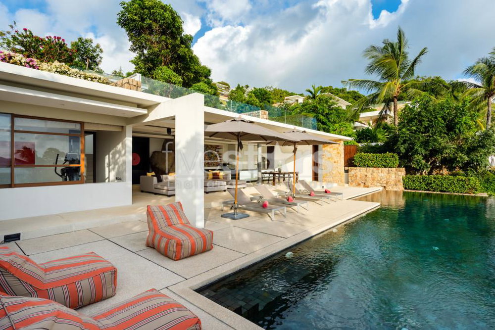 Amazing sea-view villa for sale in Koh Samui, Choengmon area. 1782268529