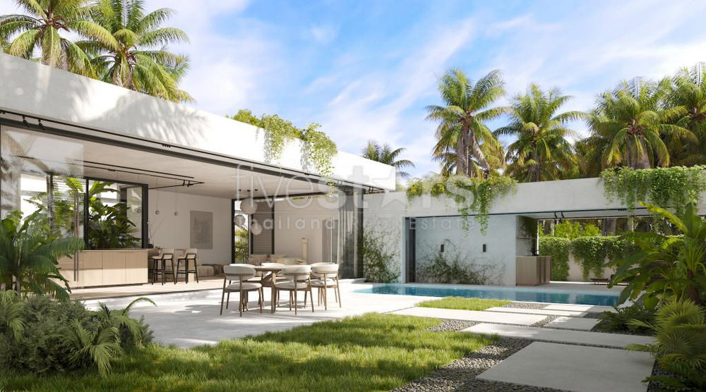Modern pool villa for sale in Plai Laem 1834387048