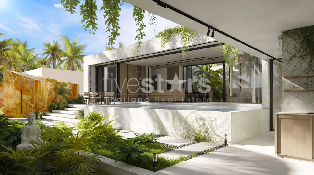 Modern pool villa for sale in Plai Laem 1834387048