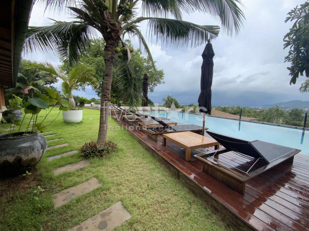 Luxury sea view 10 bedrooms balinese villa for sale in Chaweng hill 2297055648