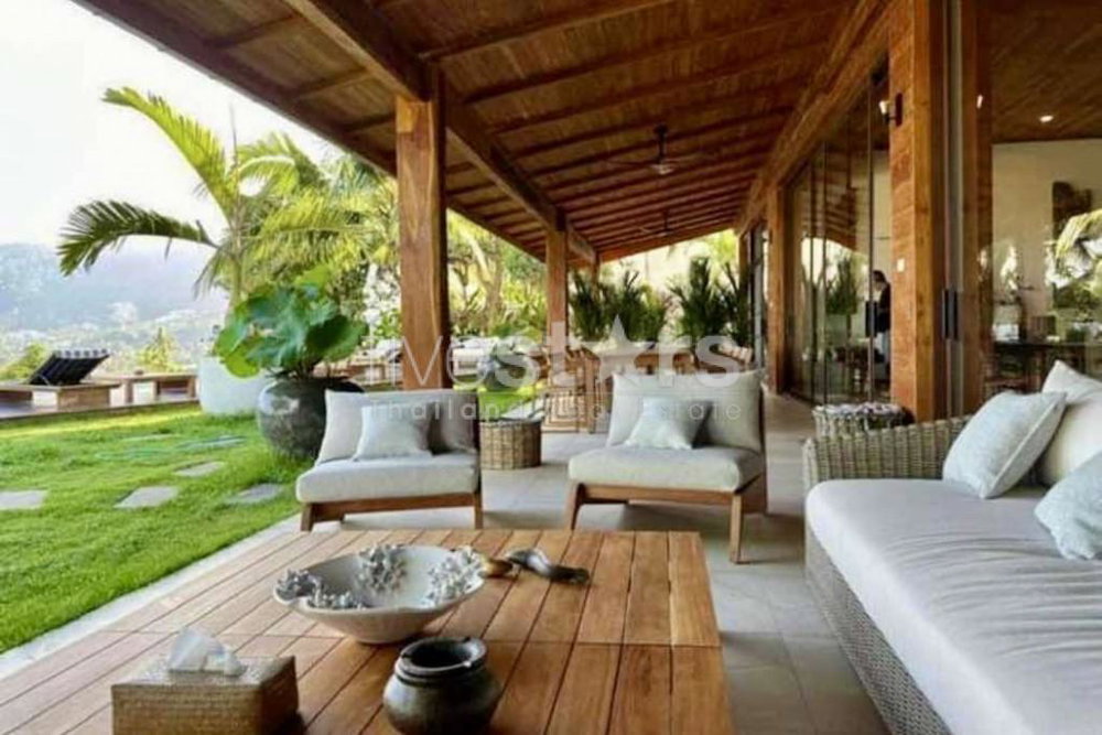 Luxury sea view 10 bedrooms balinese villa for sale in Chaweng hill 2297055648