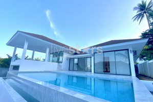 4 bedrooms new sea view villa for sale in plai Laem 3400982445