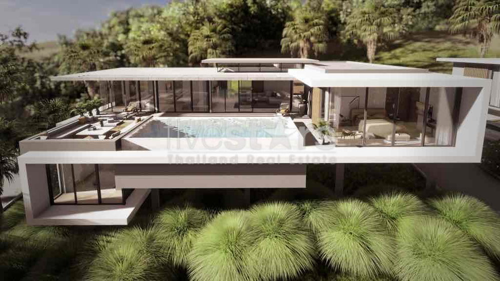 off plan 4 bedrooms sea-view for sale Bangpor beach. 926217022