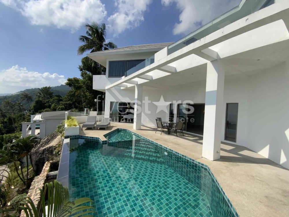 For sale sea view 4 bedrooms villa Lamai Koh Samui 4255893359