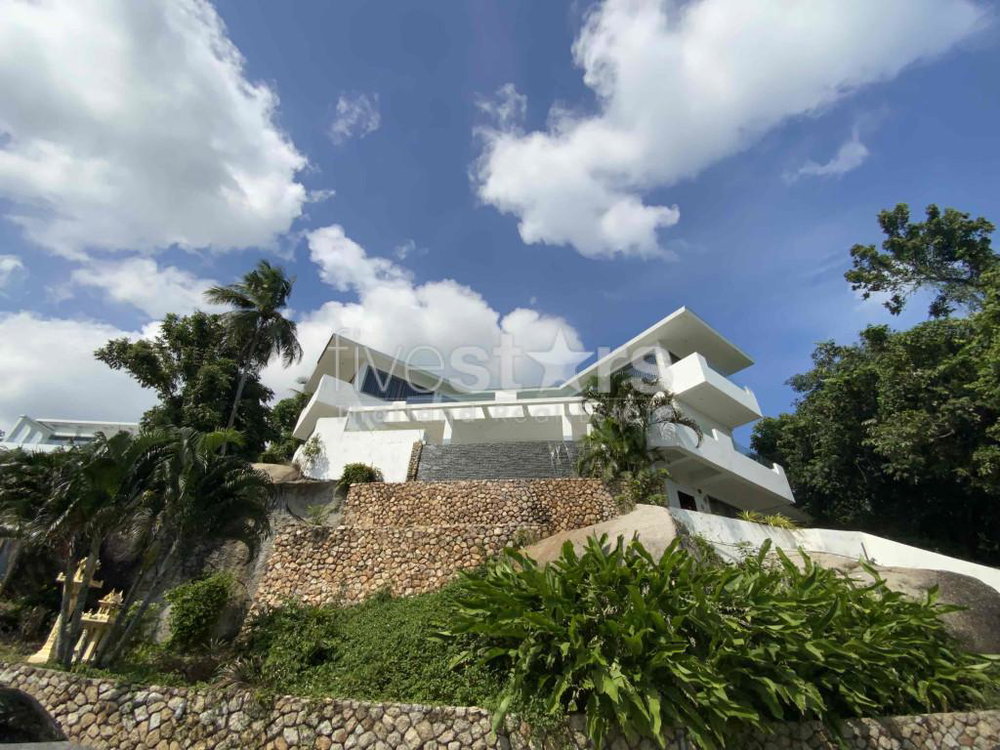 For sale sea view 4 bedrooms villa Lamai Koh Samui 4255893359