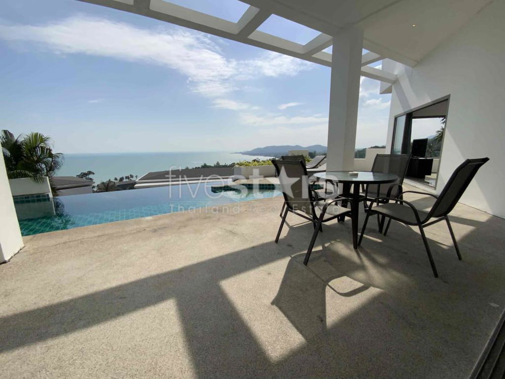 For sale sea view 4 bedrooms villa Lamai Koh Samui 4255893359