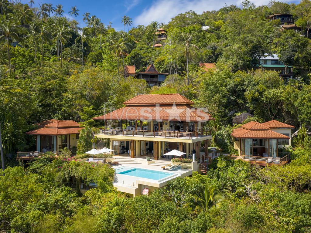 5 Bedrooms Luxury villa for sale in Leam Set Taling Ngam Koh Samui