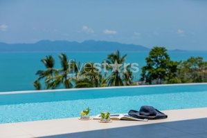Sea-view villa with breathtaking 180°ocean views for sale in Bangpor 2781696246