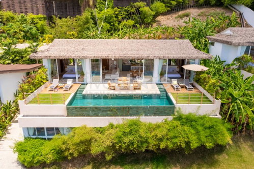 Stunning sea-view pool villa for sale in Koh Samui, Bangor beach. 2065041850