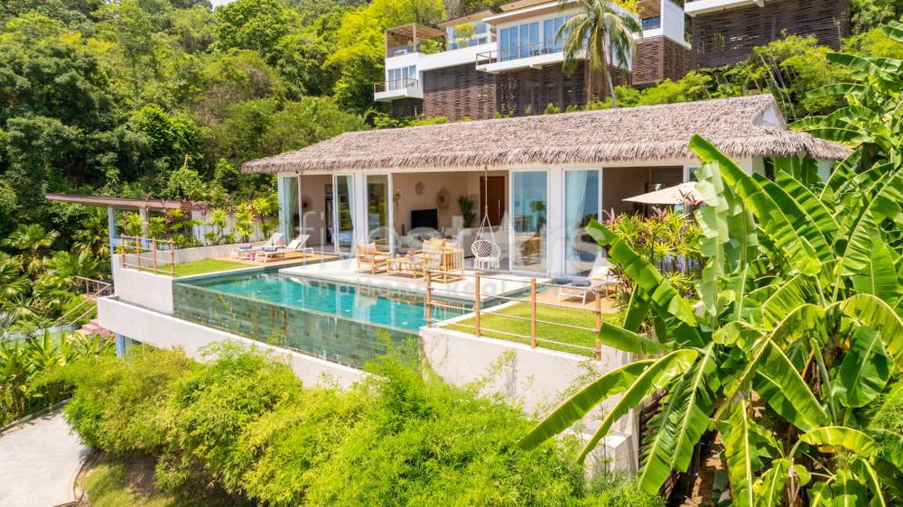 Stunning sea-view pool villa for sale in Koh Samui, Bangor beach. 2065041850