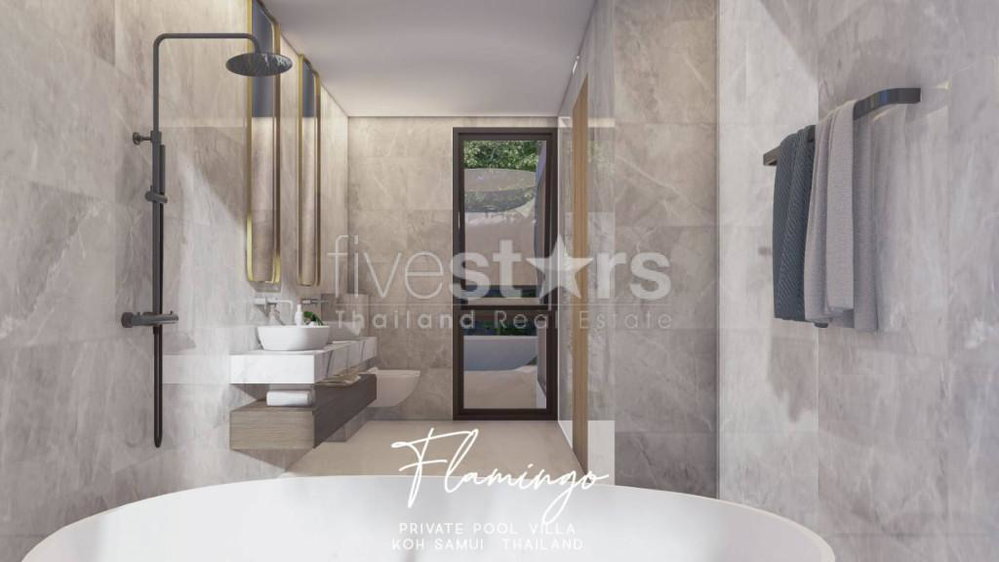 3 Bedrooms Private Pool Villa for sale – Bang Kao, Koh Samui 3262008574
