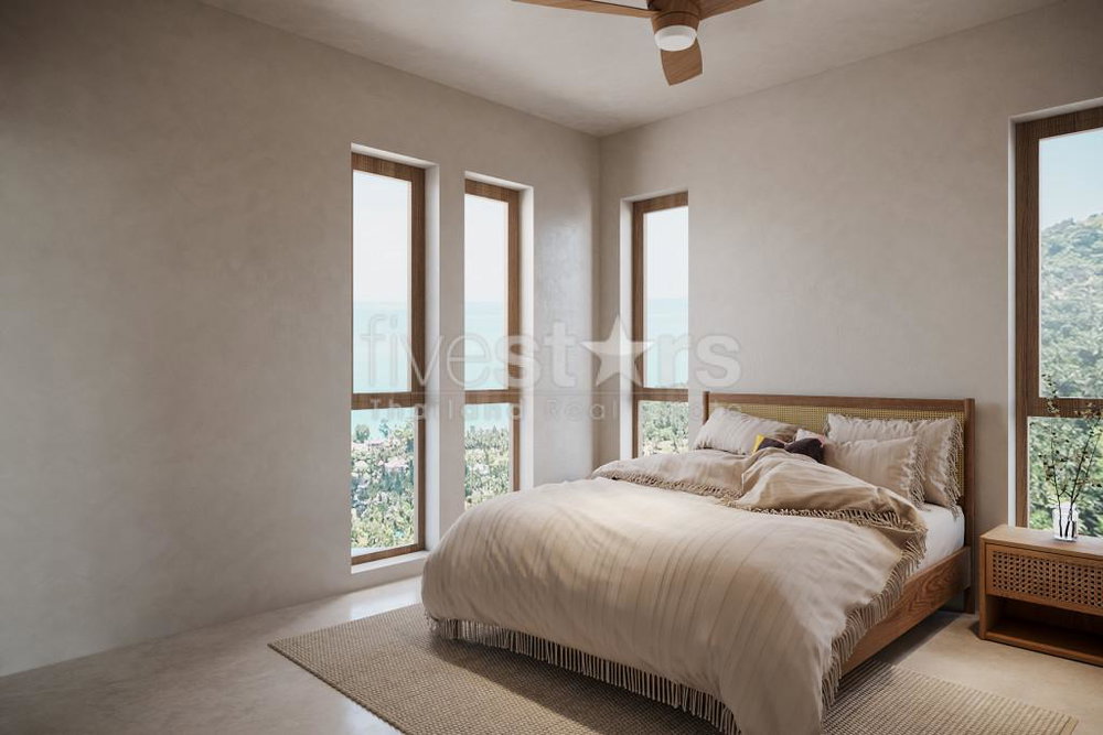 Modern 4-Bedroom Sea View Villas for Sale in Bangrak 3681910207
