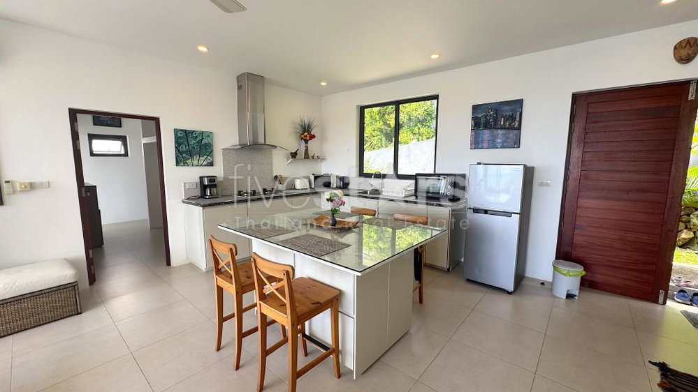 3 bedroom sea-view villa for sale on Bophut hill 412861869