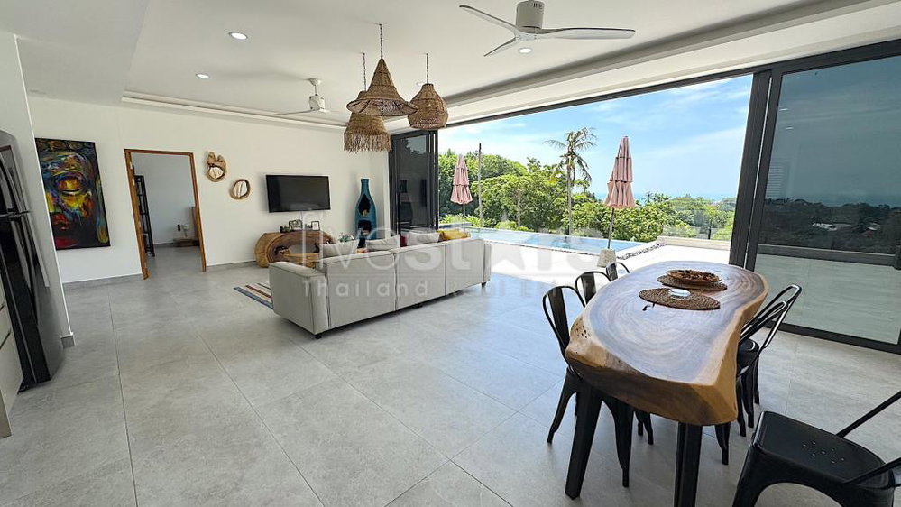 4 bedrooms Sea View Villa for Sale – Chaweng Hills, Koh Samui 3071261300