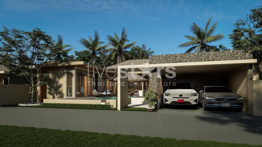 For sale maenam beach 4 bedrooms Koh Samui off plan 2812462878