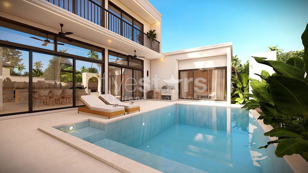 Modern 4-Bedroom Villas for sale in Lamai close to Windfield international school 1650871772