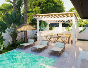 3 Bedrooms Tropical Living villa for sale – Prime Location in Maenam 3068911632