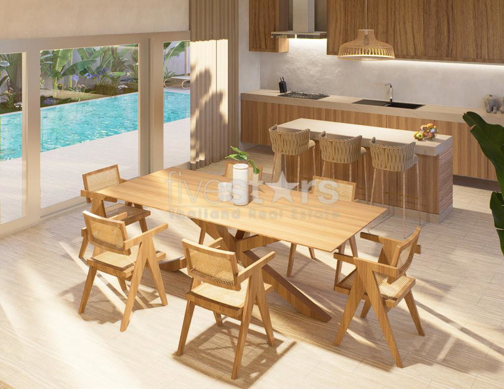 3 Bedrooms Tropical Living villa for sale – Prime Location in Maenam 3068911632