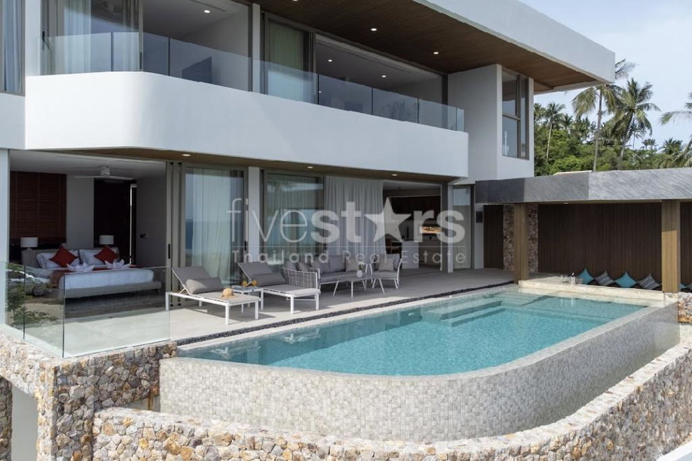 Stunning 4-bedroom villa with sea view for sale Bang Por Koh samui 3153518810